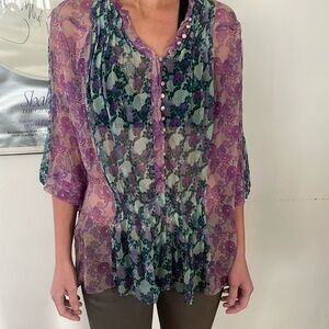 Roberto Cavalli vintage blouse 40